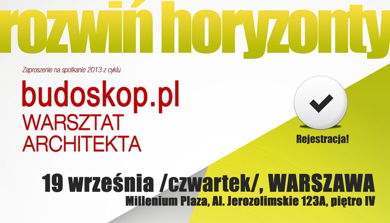 Budoskop – Warsztat Profesjonalisty – Warszawa 19.09 (czwartek)