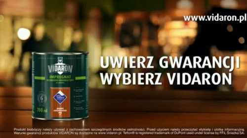 Kampania reklamowa marki Vidaron firmy FFiL Śnieżka S.A.
