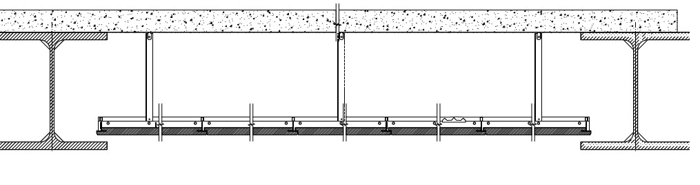 Jak zamontować sufit podwieszany, gdy w pomieszczeniu znajdują się belki stropowe? zdj. 6