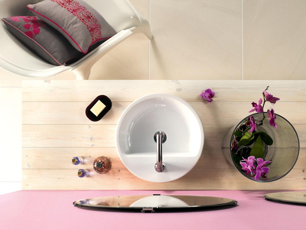 Umywalki nablatowe – styl, lekkość i elegancja zdj. 1